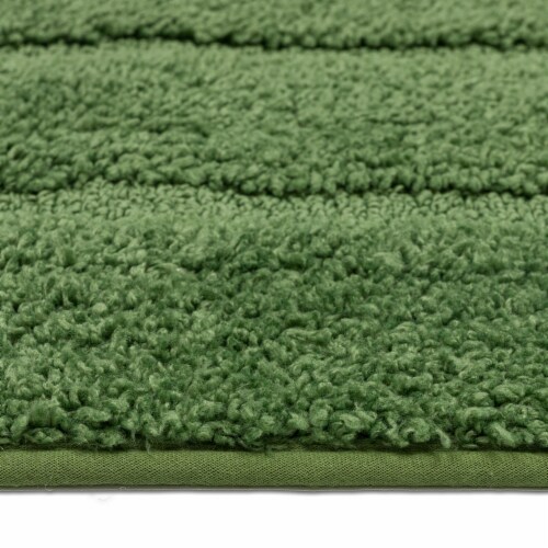 HD Designs Mohawk Home Bath Rug - Dark Ivy Perspective: left