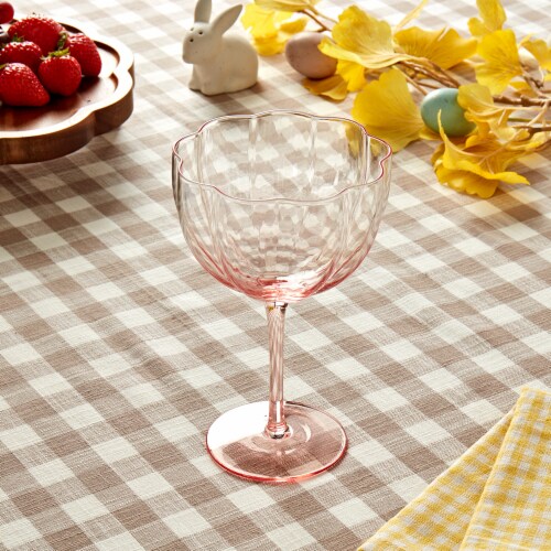 SDS for HD Designs 17 Ounce Scalloped Coupe Glass Perspective: left