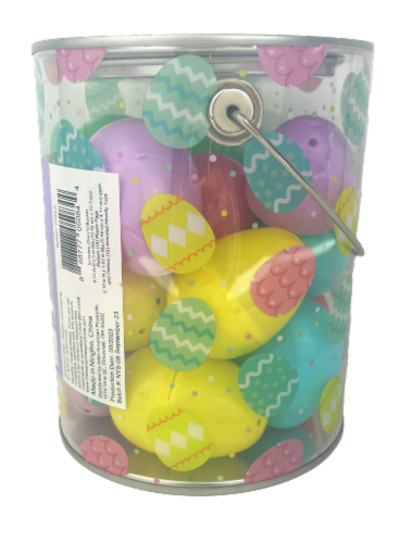 Holiday Home® Easter Bucket with Pre-Filled Eggs Perspective: left