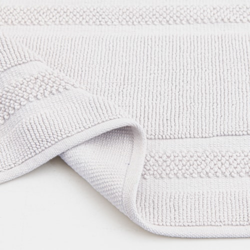 HD Designs Antimicrobial Bath Rug - Bright White Perspective: left