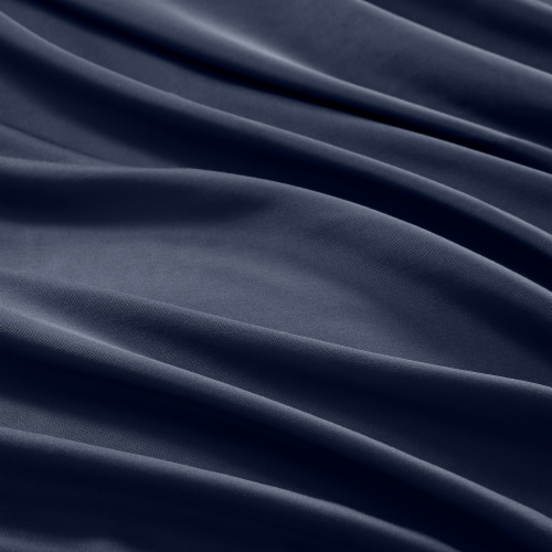 Modavari Home Bamboo Sheet Set - Blue Perspective: left