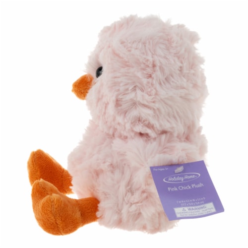 Holiday Home® Easter Chick Plush Toy - Pink Perspective: left
