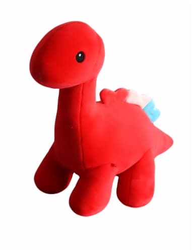 Holiday Home Dino Plush - Red Perspective: left