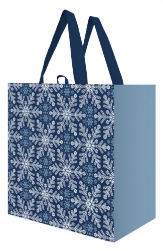 Earthwise Blue Crystal Snowflake Bag Perspective: left