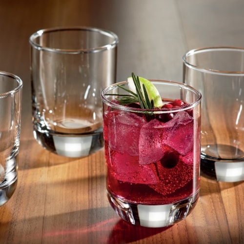Dash of That® Powell Double Old Fashioned Glassware Set Perspective: left
