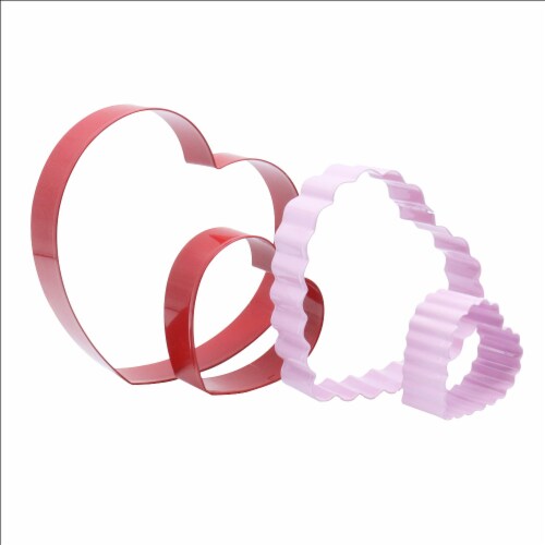 Holiday Home® Valentine's Nested Cookie Cutter Set Perspective: left