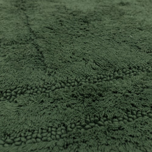 Mohawk Home Modavari Turkish Falcon Bath Rug - DUCK GREEN Perspective: left