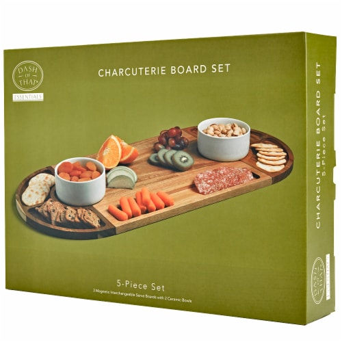 Dash of That Essentials Magnetic Charcuterie Board Perspective: left