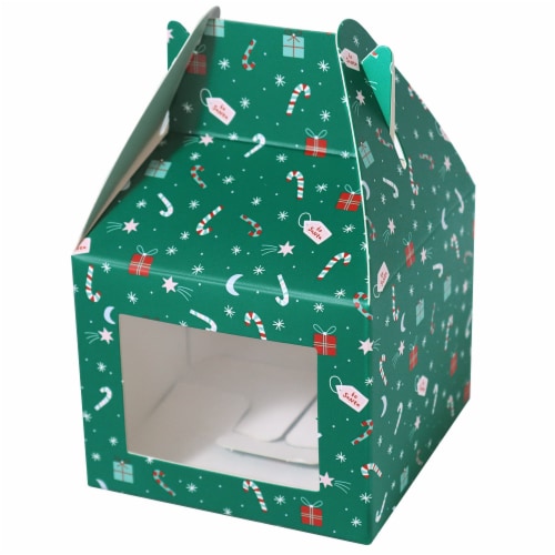 Holiday Home Treat Box Perspective: left