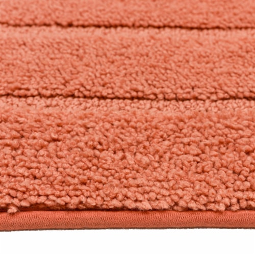 HD Designs Mohawk Home Bath Rug - Rose Dawn Perspective: left