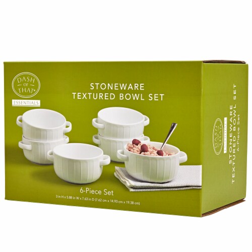 Dash of That Essentials Textured Bowl Set Perspective: left
