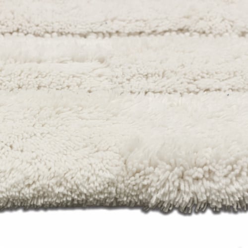 Mohawk Home Modavari Turkish Bath Rug - BRIGHT WHITE Perspective: left