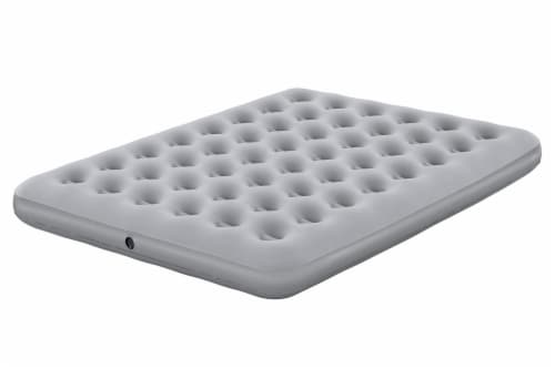 Glacier's Edge Flocked Air Mattress Queen Perspective: left