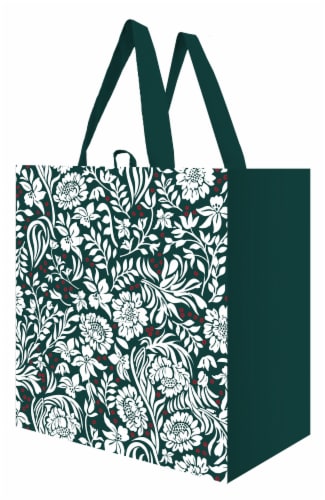 Earthwise Holiday Floral Bag Perspective: left