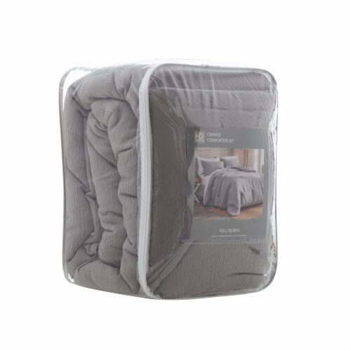 HD Designs® Comforter Set - Grey Perspective: left
