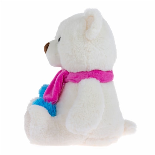 Holiday Home Bear Plush - White Perspective: left