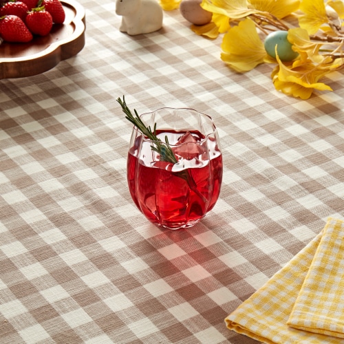 SDS for HD Designs 13.5 Ounce Scalloped Stemless Wine Glass Perspective: left