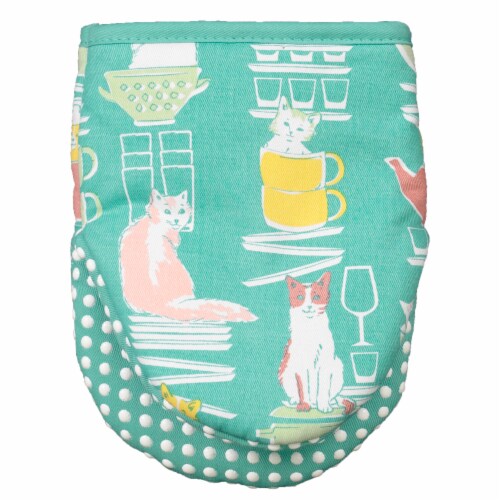 Everyday Living Grabber Oven Mitt - Cats Perspective: left
