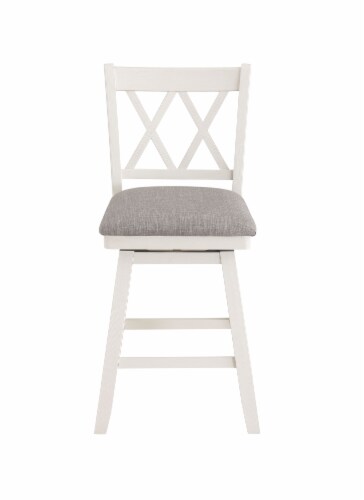 HD Designs Wyatt X-Back Swivel Barstool Perspective: left