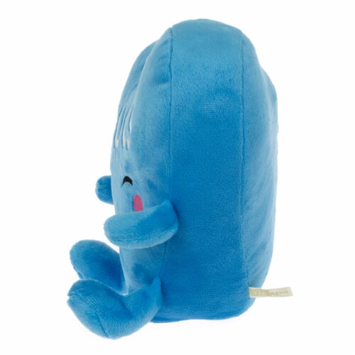 Holiday Home 9.5 Inch Blue Heart Plush Perspective: left