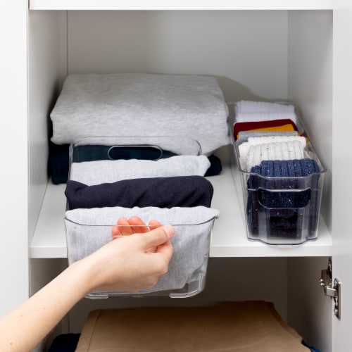 Everyday Living® Storage Bin Organizer Small Perspective: left