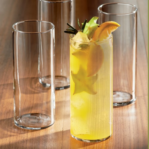 Dash of That Miles - Alberta 4pk Cooler Glassware Set Perspective: left