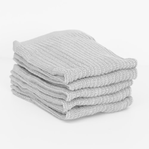 Everyday Living® Bar Cloths - Silver Perspective: left