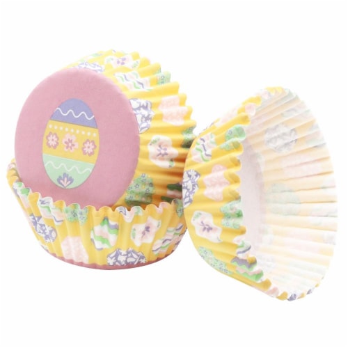 Holiday Home® Easter Standard Baking Cups - Easter Egg Perspective: left