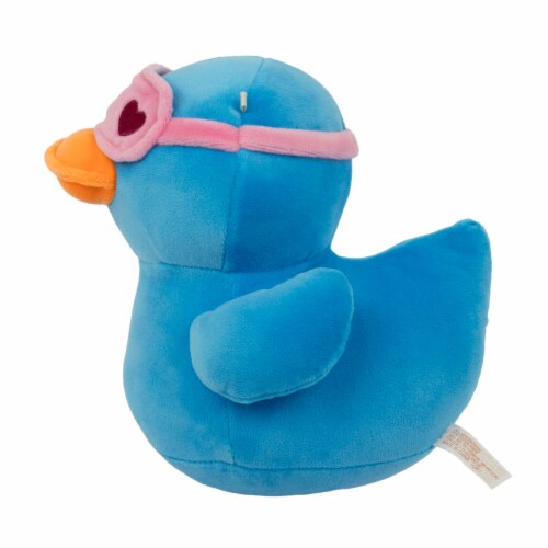 Holiday Home 8 Inch Blue Duck Plush Perspective: left