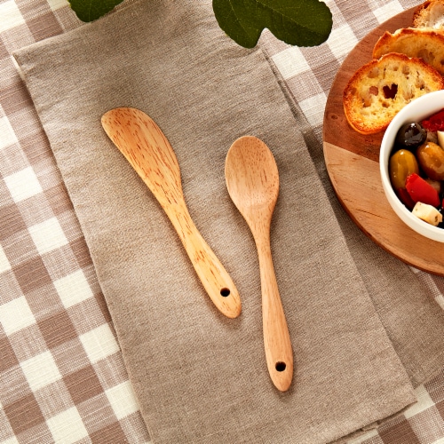 Sewing Down South for HD Designs 2-Piece Wood Utensil Set Perspective: left