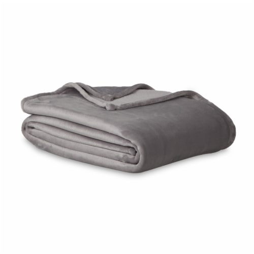 HD Designs® Microplush Blanket - Grey Perspective: left