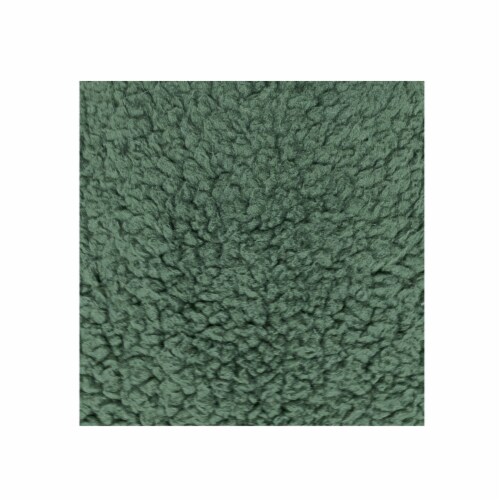 HD Designs® Oversized Throw - Green Snowflake Perspective: left