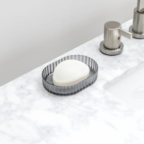 Everyday Living Soap Dish Black Perspective: left