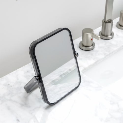 Everyday Living Vanity Mirror Black Perspective: left