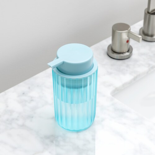Everyday Living Soap Pump Blue Perspective: left