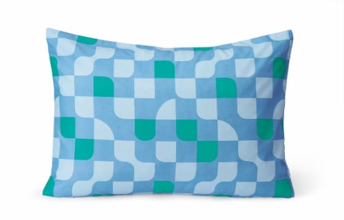Everyday Living Sheet Set Twin - 5 Piece Morphing Check Perspective: left