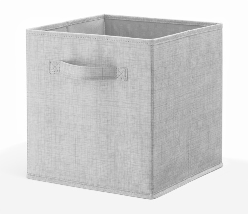 Everyday Living Fabric Drawer Tonal Alloy - Gray Perspective: left