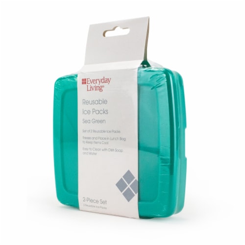 Everyday Living® Ice 2-Pack - Teal Perspective: left