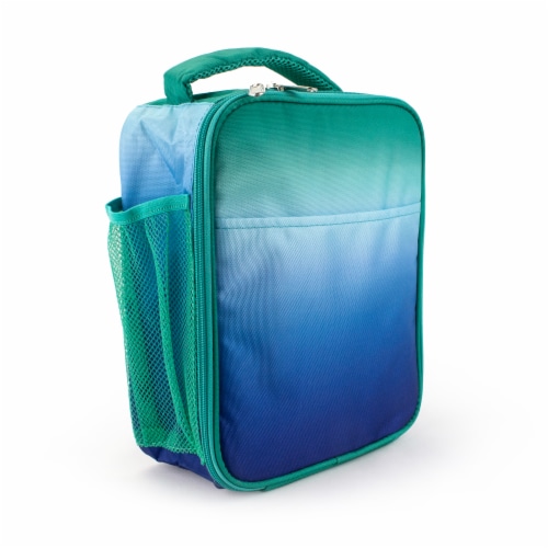 Everyday Living Vertical Lunch Bag - Blue Ombre Perspective: left