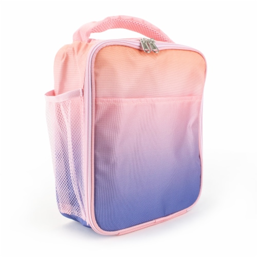 Everyday Living Ombre Verticle Lunch Bag - Pink Perspective: left