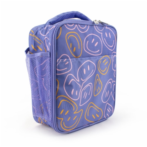 Everyday Living Smiles Vertical Lunch Bag Perspective: left