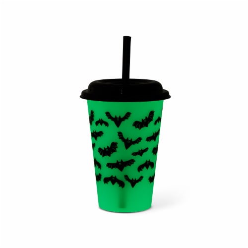 Holiday Home 6 Pack Glow In The Dark Tumblers - Bats Perspective: left