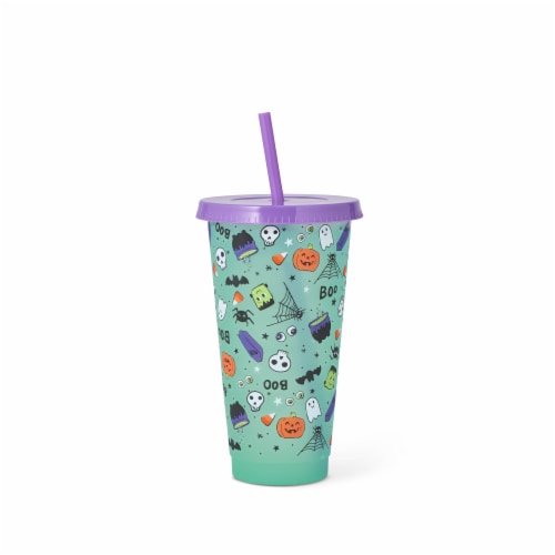 Holiday Home Color Changing Tumblers - Boo Perspective: left