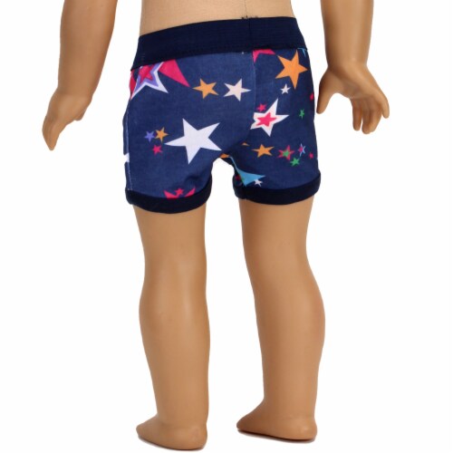 Sophia's Brief Underwear Set for 18'' Boy Dolls, Multicolor Perspective: left