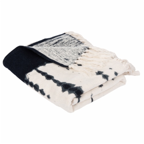 Safavieh Arya Throw Blanket - Beige Perspective: left
