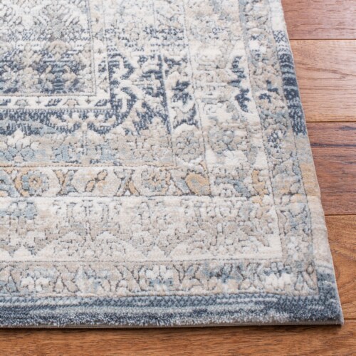 Safavieh Martha Stewart Maze Cosmopolitan Area Rug - Cream/Gray Perspective: left
