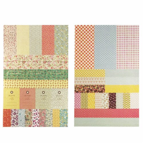 Wrapables Decorative Sticker Set for Stationery in Various Shapes Perspective: left