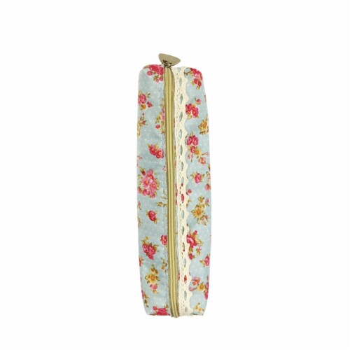 Wrapables Trendy Food Pencil Case and Stationery Pouches (Set of 3), Pink Perspective: left