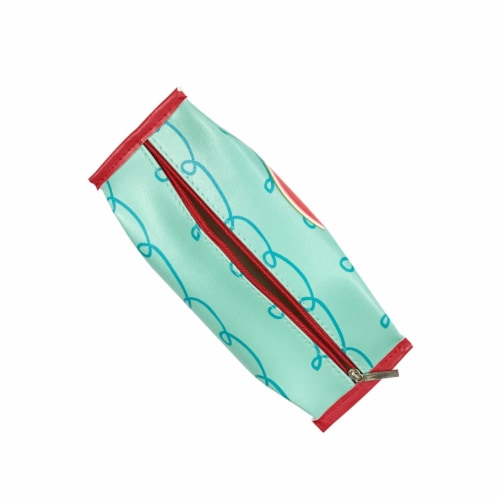 Wrapables Trendy Food Pencil Case and Stationery Pouches (Set of 3), Watermelon Perspective: left