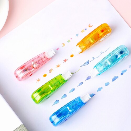 Wrapables Novelty Sticker Machine Pens  for Home Office School, Animals and Nature Perspective: left